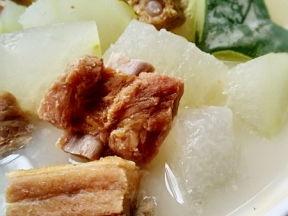 蒲瓜可以炖腊排骨吃吗视频,冬日暖胃的绝妙搭配